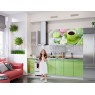 Кухня Техно с фотопечатью (салатовый)