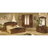 Комплект Спальня Рома (орех) с 4-дверным шкафом